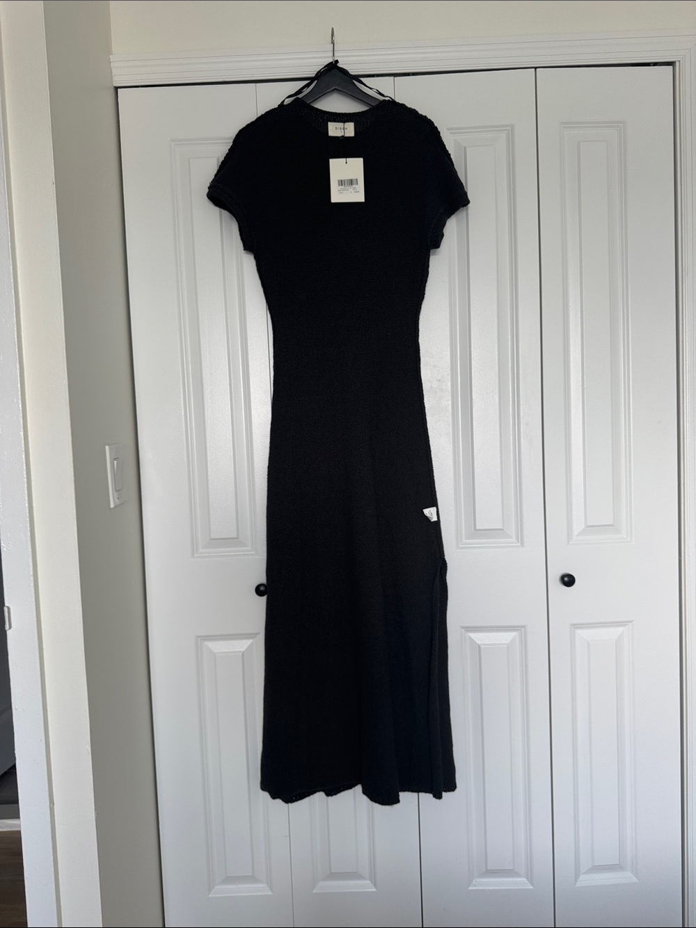 DISSH Erin Petrol Knit Maxi Dress